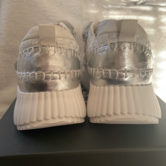 NWT Anthropologie SILENT D CIARA White Combo Sneaker - Picture 10 of 16